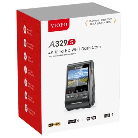Kamera samochodowa VIOFO A329S 1CH 4K UHD – wideorejestrator